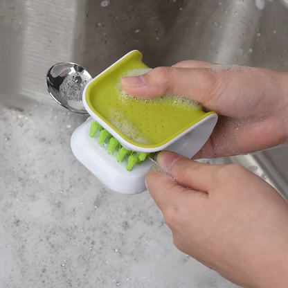 2-Pack Double-Sided U-Shaped Kitchen Utensil Cleaning Brushes