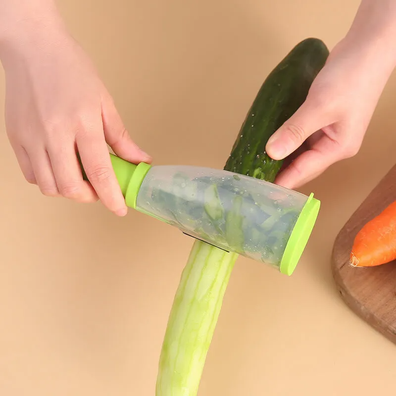 Multifunction Storage Peeler – Built-In Scrap Container