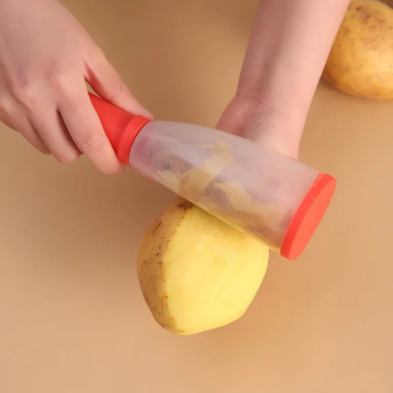 Multifunction Storage Peeler – Built-In Scrap Container