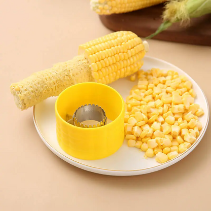 Kitchen Corn Kernel Separator – Handheld Corn Stripper & Cob Kernel Remover