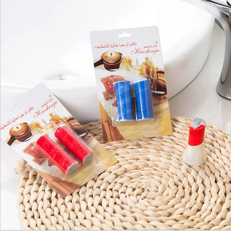 Kitchen Stain & Rust Cleaning Sticks – Strong Scrubbing Cleaner – 2-Piece Set