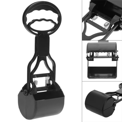 Portable One-Hand Pooper Scooper – Compact Waste Grabber for Dogs