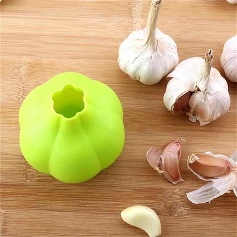 Creative Kitchen Garlic Peeler – 2-Pack, Silicone Garlic Clove Peeling Tool