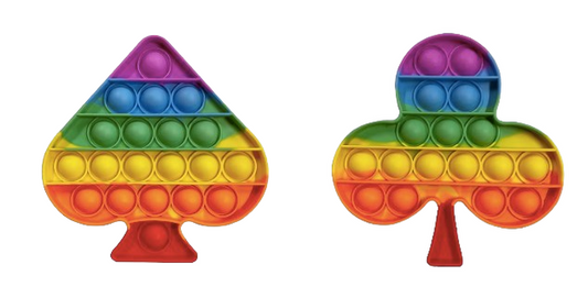 Silicone Push Pop Bubble Sensory Fidget Toy – Small 4.9"