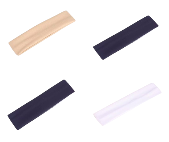 Safe Haven & CO 4-Pack Stretchy Hair Headbands – Soft, Breathable, Multi-Color Set