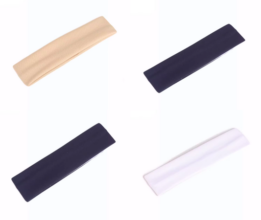 4-Pack Stretchy Hair Headbands, Multiple Colors