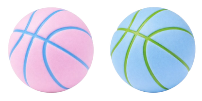 Basketball Anti-Stress Pop Sensory Fidget Toy – 2 Pack (2-Inch Diameter)