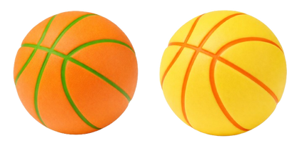 Basketball Anti-Stress Pop Sensory Fidget Toy – 2 Pack (2-Inch Diameter)